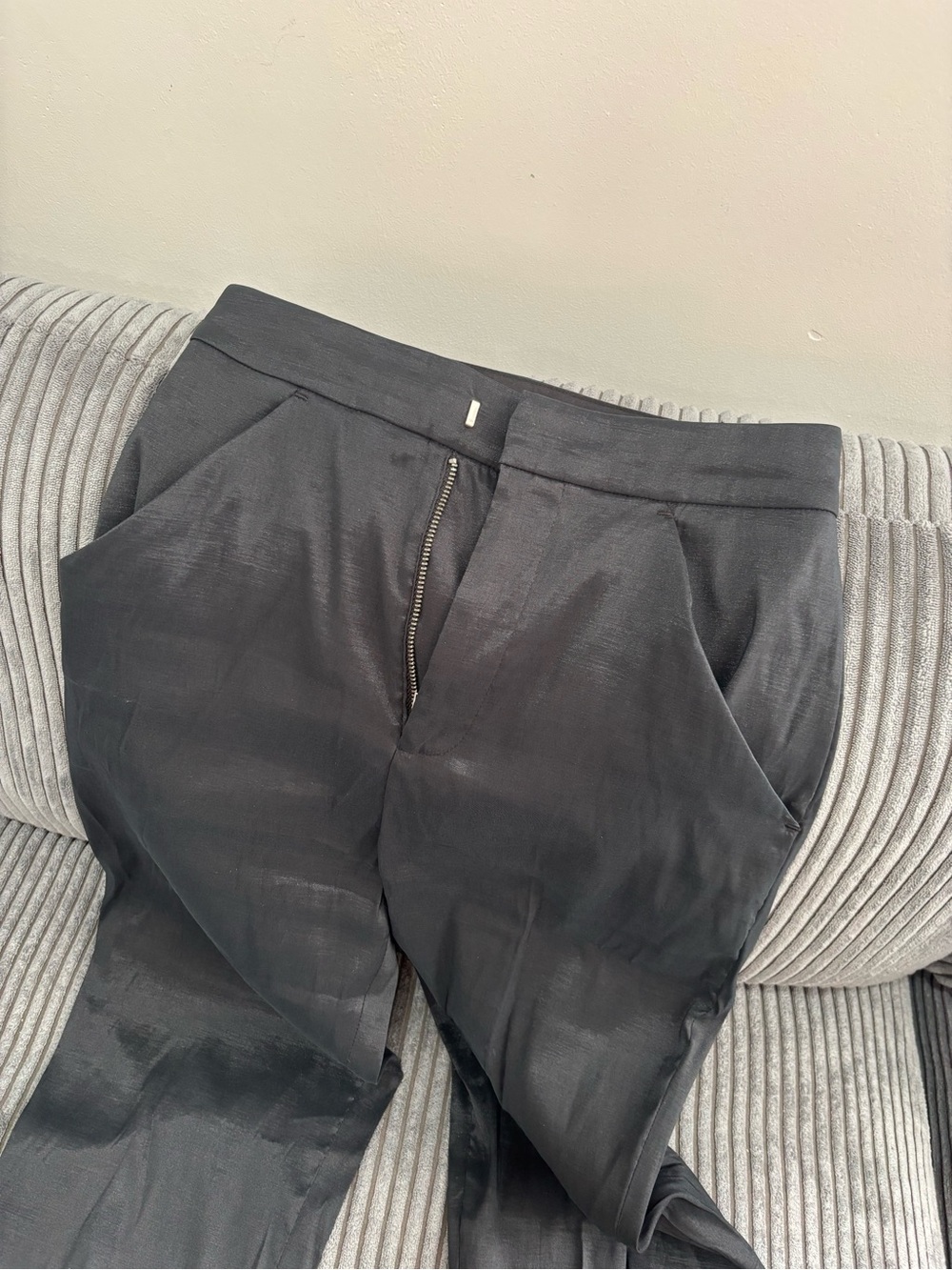 LPA Black Dress Pants - Sleek Zip Fly